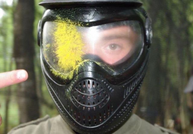  Paintball equipment and field in St Savin 